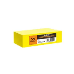FERRAWYY - Bisagra Doble 1'' Dorada Latón Brillante