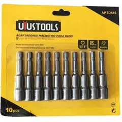 UYUSTOOLS - Adaptadores Magnéticos para Dados Set x 10