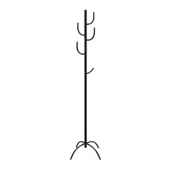 JUST HOME COLLECTION - Perchero Cactus 158X41 Cm Negro