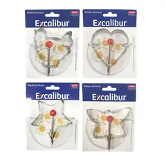 EXCALIBUR - Molde para Huevos y Pancake Figuras Surt Pza