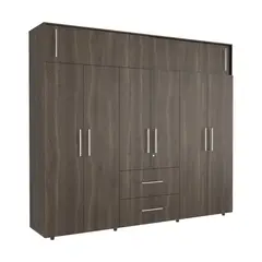 RTA DESIGN - Closet Bigaf 230X204X50 Rta Milan Wengue