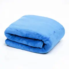 MANO DE OSO - Cobija Flannel Fleece Azul 115X160