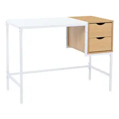 AKIVOY - Escritorio de de Oficina y Estudiantil Melani 75x120x60 Color Blanco
