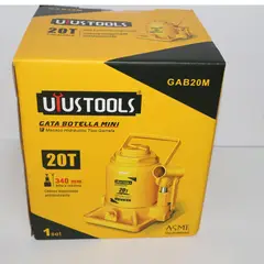UYUSTOOLS - Gata Botella Mini 20T Perfil Bajo