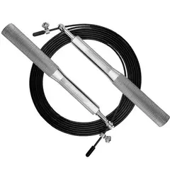 52 BITS - Lazo Cuerda Saltar Profesional Fitness Color Plateado