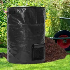 undefined - Bolsa de Compost de 300 Litros Plegable Reutilizable para Jardín Exterior