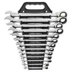 GEARWRENCH - Juego de Llaves de Trinquete SAE de 13 Piezas con Estuche