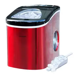 FRIGIDAIRE - Máquina para Hacer Hielo EFIC117-SSRED-COM Producción de 12 kg/día con Panel LED