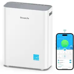 GOVEELIFE - Purificador de Aire Inteligente Govee Life HEPA H13 con Sensor PM2.5