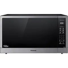 PANASONIC - Horno Microondas 62L Acero Inoxidable con Tecnología Inverter 1250W