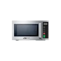 MAGIC CHEF - Horno Microondas Comercial MCCM910ST 25.5L en Acero Inoxidable