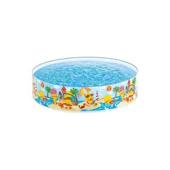 INTEX - Piscina Redonda de 122 cm x 25 cm con Diseño de Patitos para Niños