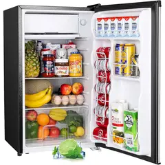 undefined - Mini Refrigerador Upstreman de 91 Litros con Congelador y Termostato Ajustable