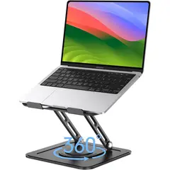 undefined - Soporte de Laptop Ajustable 360° y Elevador Ergonómico