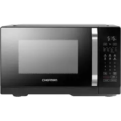 CHEFMAN - Horno Microondas MicroCrisp 22.6L con Convección y Freidora de Aire Integrada