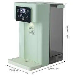 GOSHET - Dispensador de Agua Caliente Instantáneo de 3L con Control de Temperatura