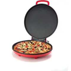 ZENITH - Horno para Pizza y Calzone Versa Grill Antiadherente con Parrilla Eléctrica de Interior