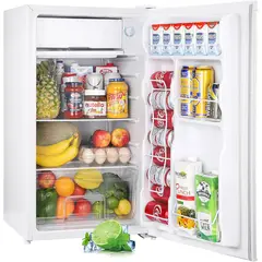undefined - Mini Refrigerador Upstreman de 91 Litros con Congelador y Termostato Ajustable