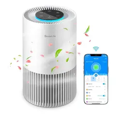 undefined - Purificador de Aire Inteligente GoveeLife HEPA con Control WiFi y Alexa