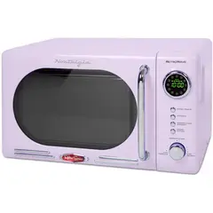 NOSTALGIA - Horno Microondas Retro de 20 Litros con 12 Programas y 700 Vatios