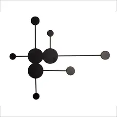 LIENXO - Lampara de Techo Led Burgos Black