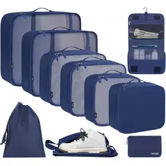 BAGAIL - Juego de Organizadores de Equipaje 10 Piezas para Viaje y Maletas