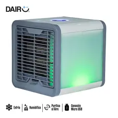 DAIRU - Enfriador De Ambiente Para Escritorio Con Luz Led