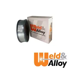 WELD&ALLOY - Soldadura MIG Aluminio 5356 0.035 Pulgadas 0.9 mm Rollo x 2 Kilos