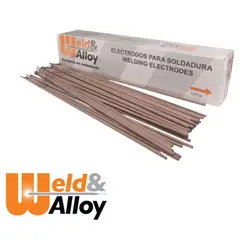WELD&ALLOY - Soldadura Electrodo Revestido 6013 3/32 Pulgadas Caja x 5 Kilos
