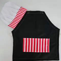 JUST HOME COLLECTION - Set Cocina Junior Jean (Delantal + gorro)