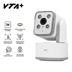 VTA PLUS - Cámara Inteligente Con Movimiento 3K Primus 2 Vta.+