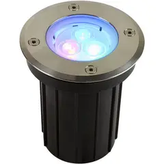TECNOLITE - Bala de Incrustar Led Integrado Dijon Rgb 3w