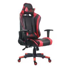 AKIVOY - Silla Gamer Valorant 132x57x57 cm Color Negro-Rojo