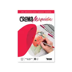 ICOPEL - Block Croma Mixmedia 250 G - A4 x 20 Hojas