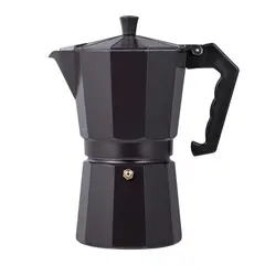 BERGNER - Cafetera 12 Tazas Aluminio Charcoal