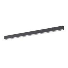 TECNOLITE - Lineales para Empotrar Sobreponer o Suspender sin Accesorios LED Integrado 4000K 38W Negra