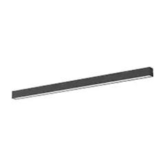 TECNOLITE - Lineales para Empotrar Sobreponer o Suspender sin Accesorios LED Integrado 3000K 38W Negra
