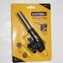 UYUSTOOLS - Soplete Gas Butano 1/4 de Vuelta Llama Ajustable