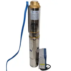 AQUASTRONG - Bomba Sumergible Pozo Profundo 4 Pulgadas 4HP 220V/60Hz Trifásica