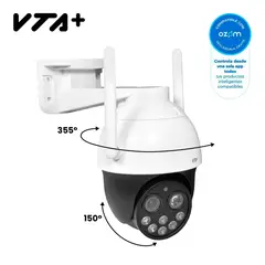 VTA PLUS - Cámara Inteligente Exterior Movimiento 2K Twin 2
