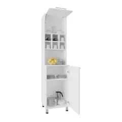 RTA DESIGN - Mueble Alacena Attica 204X50X50 Rta Blanco