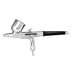 SURTEK - Aerógrafo Profesional de Gravedad 35 Psi 3 Piezas