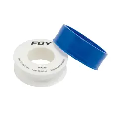 FOY - Cinta Teflón Sella Roscas 1/2'' 7 m Espesor 0.065 Mm
