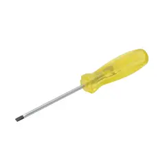 URREA - Destornillador Cabinet 1/8'' x 4'' Redondo Ámbar