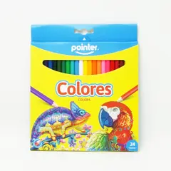 POINTER - Colores Largos x 24 Set