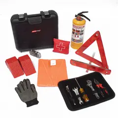 AUTOSTYLE - Kit Carretera Caja Plástica 8 Piezas
