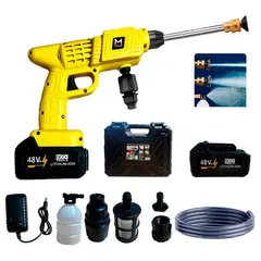 undefined - Hidrolavadora Inalámbrica Portable 48V + 2 Baterías