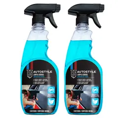 AUTOSTYLE - Limpia Vidrios 500 Ml Pack X 2