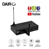 DAIRU - Decodificador Tdt Antena Y Acceso A YouTube