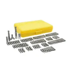 SURTEK - Juego 100 Puntas Combinadas y Accesorios con Estuche
